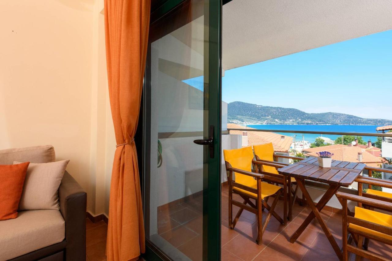 Zoe'S Sea View Apartment Skala Potamia  Eksteriør billede