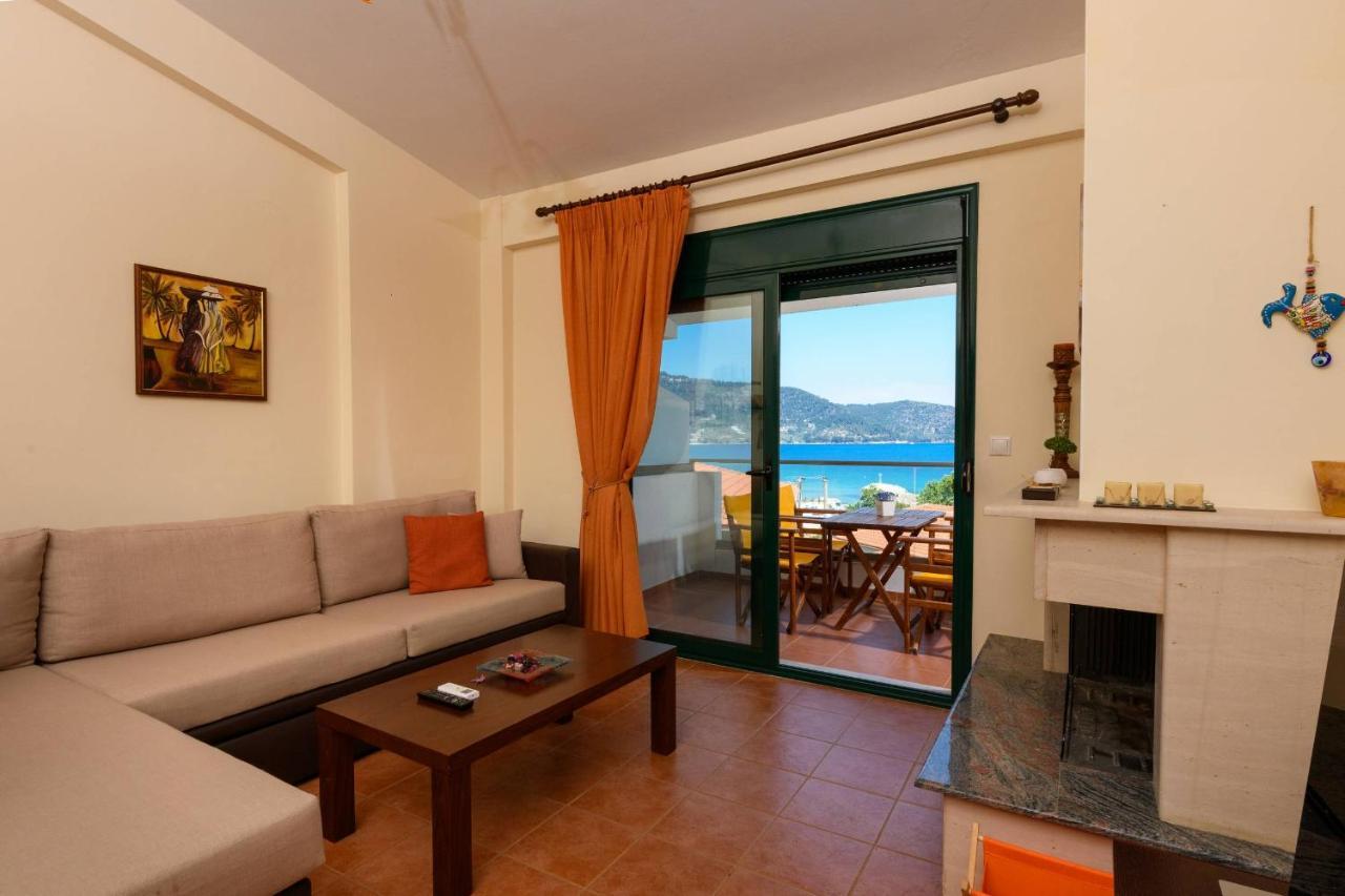 Zoe'S Sea View Apartment Skala Potamia  Eksteriør billede