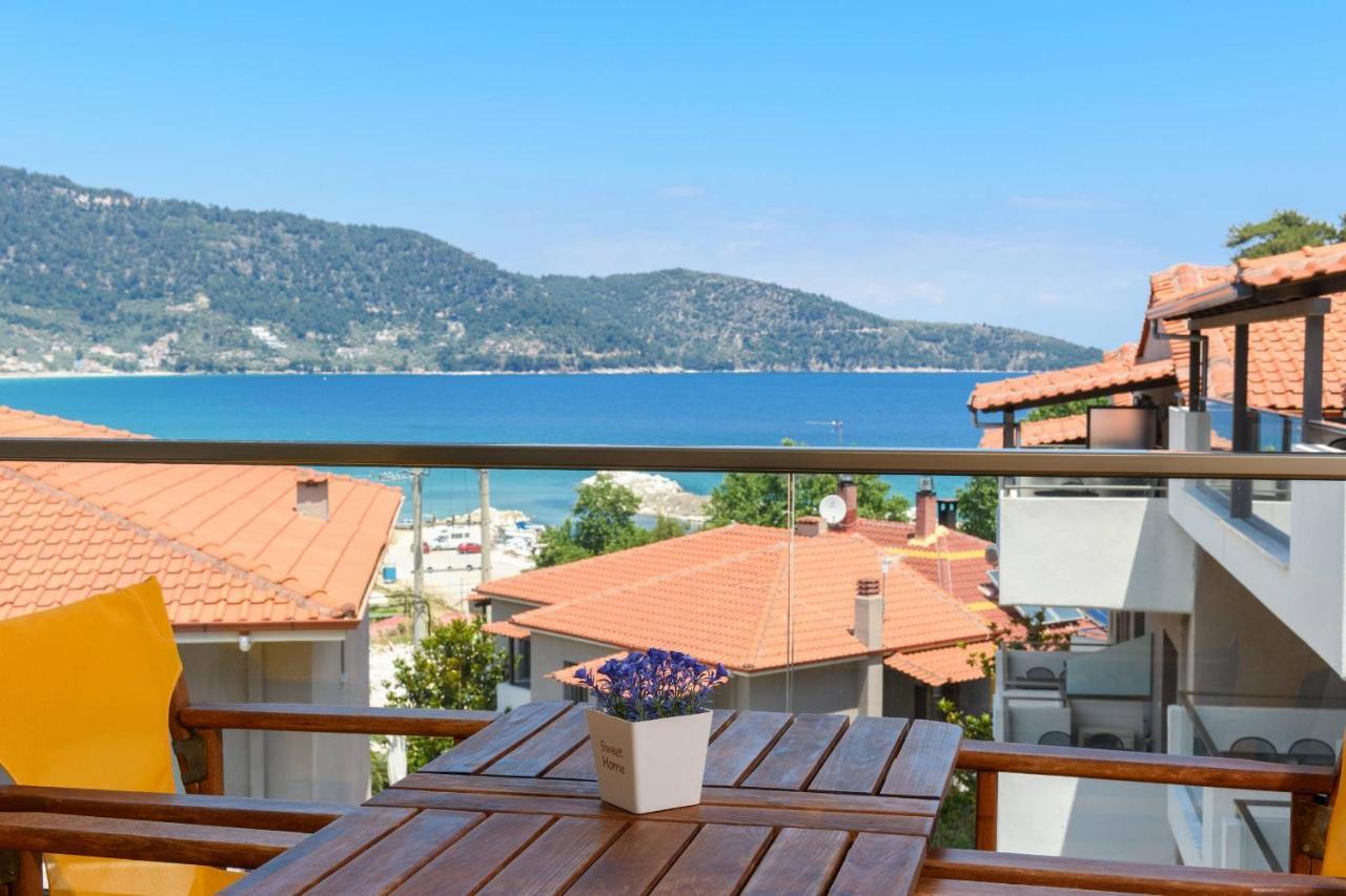 Zoe'S Sea View Apartment Skala Potamia  Eksteriør billede